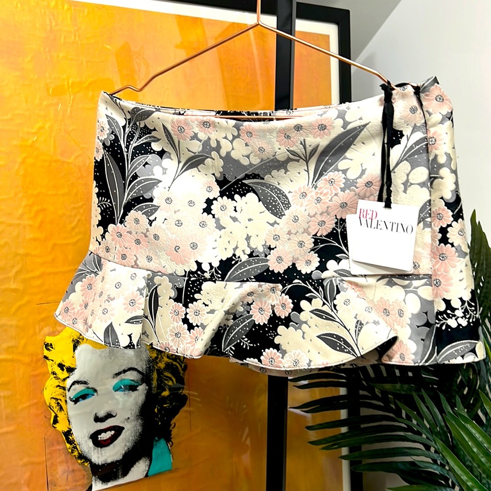 Red Valentino Floral Skort BNWT